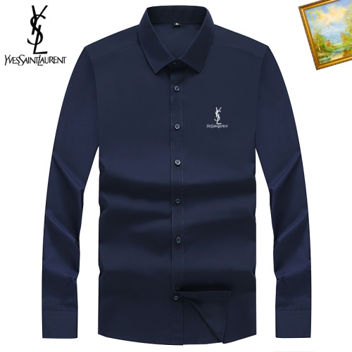 Yves Saint Laurent YSL Shirts Long Sleeved For Unisex #1181860 $40.00 USD, Wholesale Replica Yves Saint Laurent YSL Shirts
