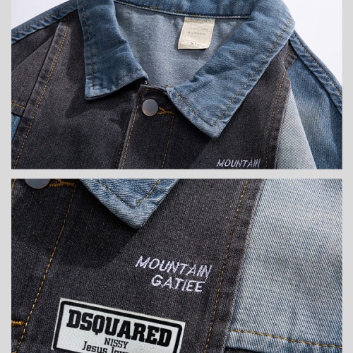 Replica Dsquared Jackets Long Sleeved For Men #1181880 $60.00 USD for Wholesale