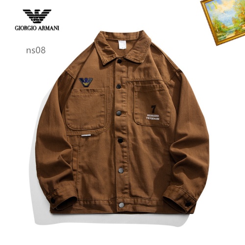 Armani Jackets Long Sleeved For Men #1181894 $60.00 USD, Wholesale Replica Armani Jackets