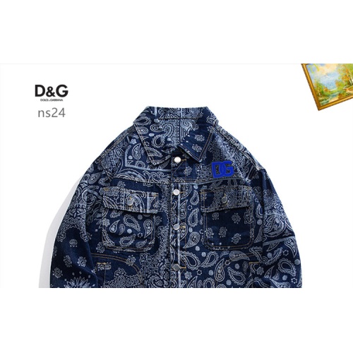 Replica Dolce & Gabbana D&G Jackets Long Sleeved For Men #1181901 $60.00 USD for Wholesale