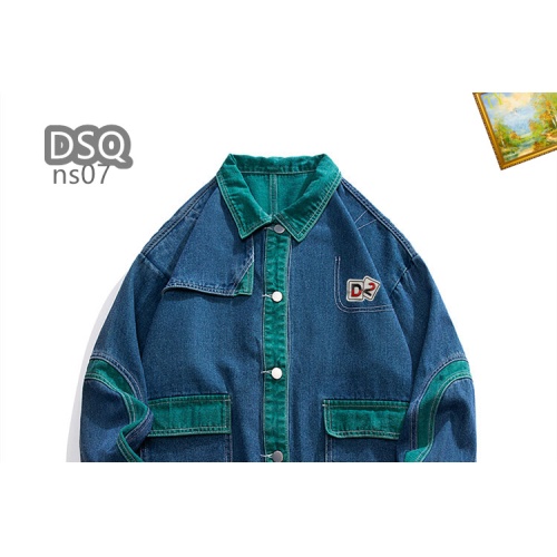 Replica Dsquared Jackets Long Sleeved For Men #1181903 $60.00 USD for Wholesale