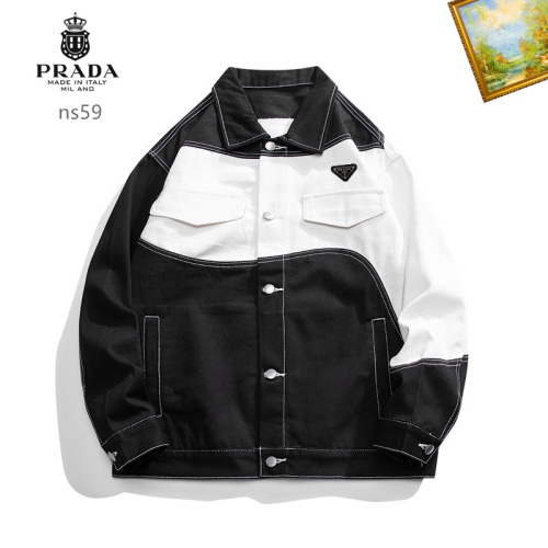 Prada Jackets Long Sleeved For Men #1181905 $60.00 USD, Wholesale Replica Prada Jackets