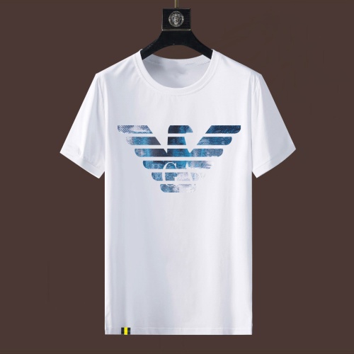 Armani T-Shirts Short Sleeved For Men #1181959 $40.00 USD, Wholesale Replica Armani T-Shirts