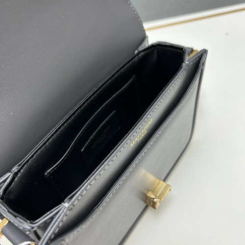 Replica Yves Saint Laurent YSL AAA Quality Messenger Bags In Gray For Women #1182243 $96.00 USD for Wholesale