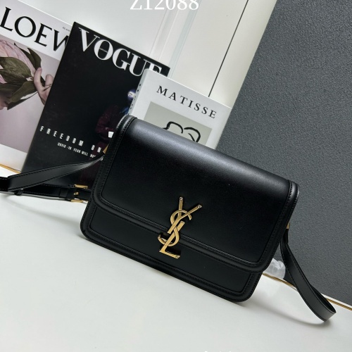 Yves Saint Laurent YSL AAA Quality Messenger Bags In Black For Women #1182246 $98.00 USD, Wholesale Replica Yves Saint Laurent YSL AAA Messenger Bags