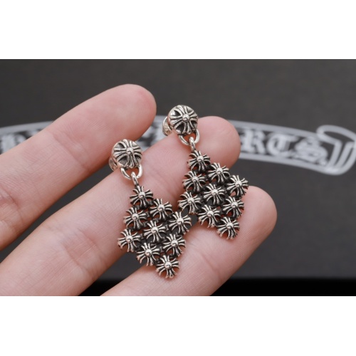 Replica Chrome Hearts Earrings For Women #1182286 $32.00 USD for Wholesale