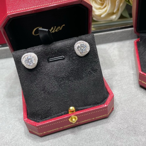 Replica Cartier Earrings For Women #1182299 $60.00 USD for Wholesale