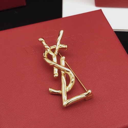 Replica Yves Saint Laurent Brooches For Women #1182306 $27.00 USD for Wholesale