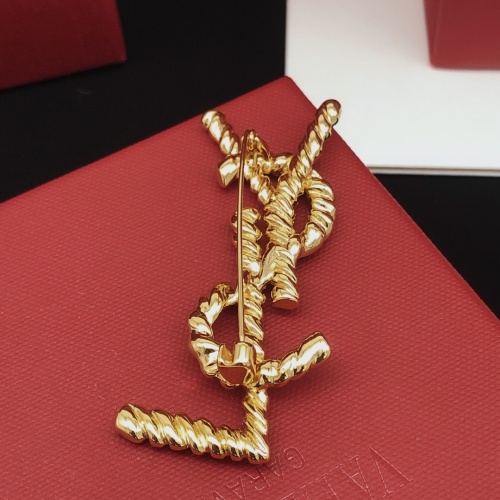 Replica Yves Saint Laurent Brooches For Women #1182308 $29.00 USD for Wholesale