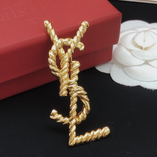 Replica Yves Saint Laurent Brooches For Women #1182308 $29.00 USD for Wholesale