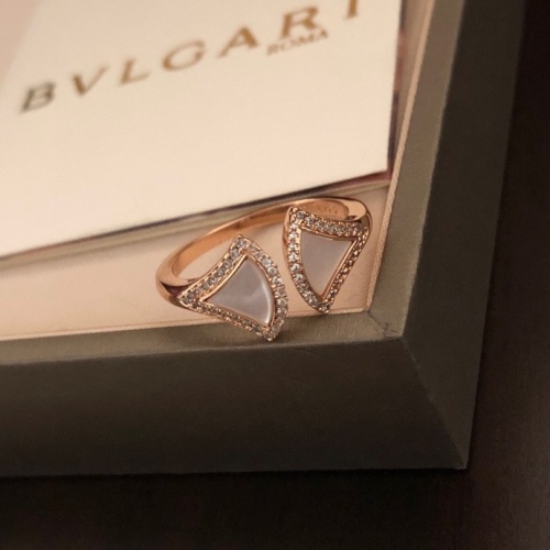 Replica Bvlgari Rings For Women #1182320 $29.00 USD for Wholesale