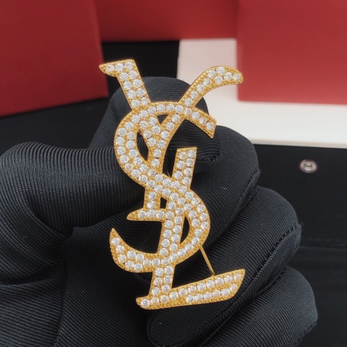 Yves Saint Laurent Brooches For Women #1182329 $32.00 USD, Wholesale Replica Yves Saint Laurent Brooches