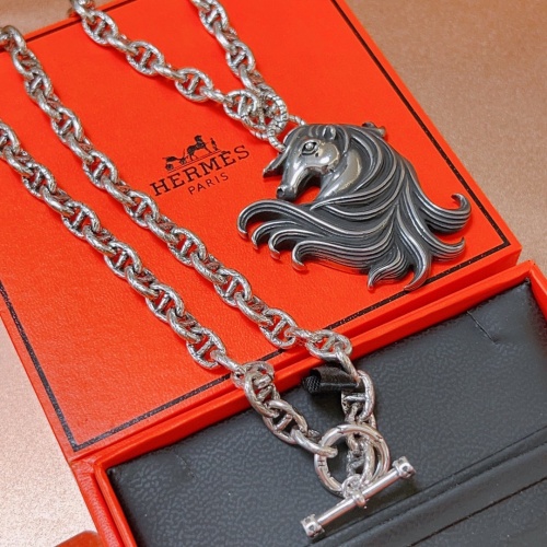 Replica Hermes Necklaces #1182427 $52.00 USD for Wholesale
