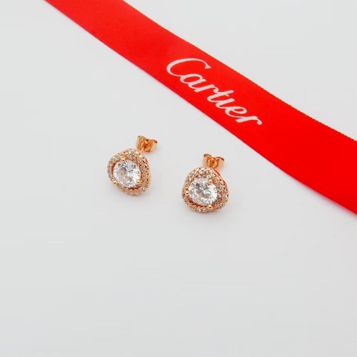 Cartier Earrings For Women #1182448 $25.00 USD, Wholesale Replica Cartier Earrings