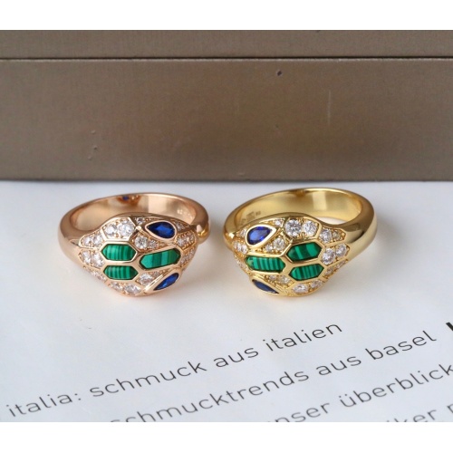 Replica Bvlgari Rings For Women #1182511 $39.00 USD for Wholesale