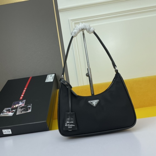 Prada AAA Quality Shoulder Bags For Women #1182532 $88.00 USD, Wholesale Replica Prada AAA Quality Shoulder Bags