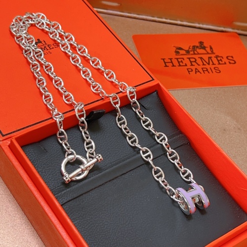 Hermes Necklaces #1182577 $45.00 USD, Wholesale Replica Hermes Necklaces