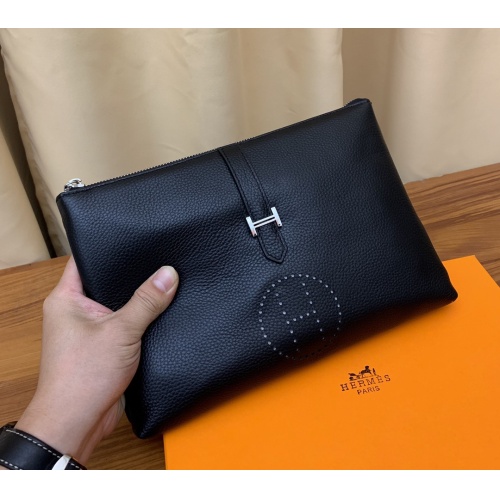 Replica Hermes AAA Man Wallets #1182721 $64.00 USD for Wholesale