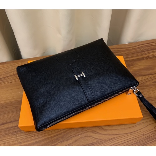 Replica Hermes AAA Man Wallets #1182721 $64.00 USD for Wholesale