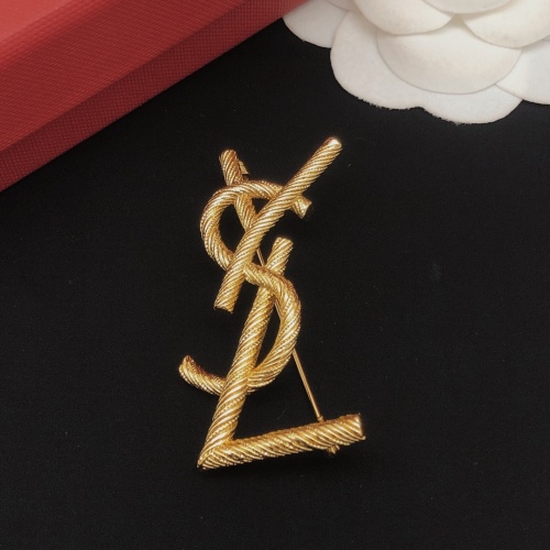 Replica Yves Saint Laurent Brooches For Women #1182733 $27.00 USD for Wholesale