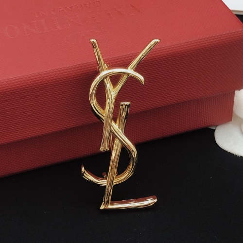 Replica Yves Saint Laurent Brooches For Women #1182736 $27.00 USD for Wholesale