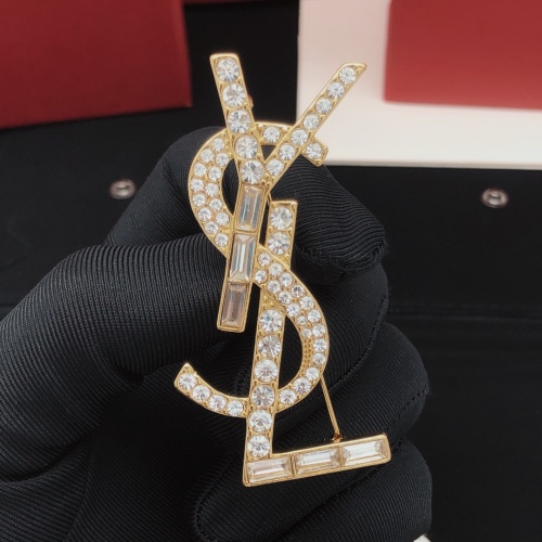Yves Saint Laurent Brooches For Women #1182738 $29.00 USD, Wholesale Replica Yves Saint Laurent Brooches