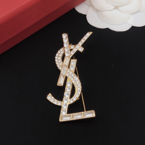 Replica Yves Saint Laurent Brooches For Women #1182738 $29.00 USD for Wholesale