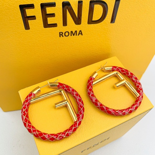 Fendi Earrings For Women #1182749 $36.00 USD, Wholesale Replica Fendi Earrings
