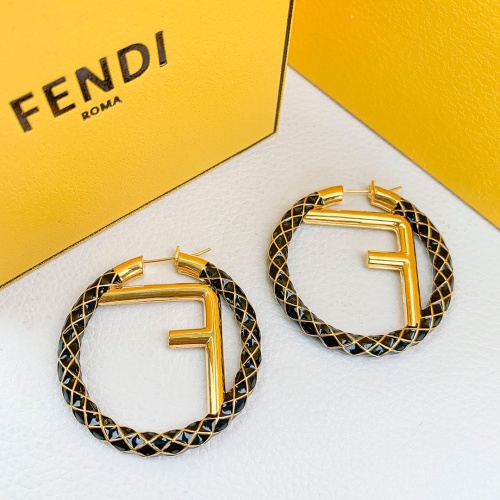 Fendi Earrings For Women #1182751 $36.00 USD, Wholesale Replica Fendi Earrings