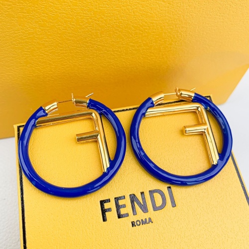Fendi Earrings For Women #1182756 $34.00 USD, Wholesale Replica Fendi Earrings