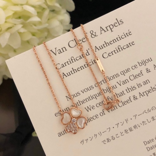 Van Cleef &amp; Arpels Necklaces For Women #1182885 $34.00 USD, Wholesale Replica Van Cleef &amp; Arpels Necklaces