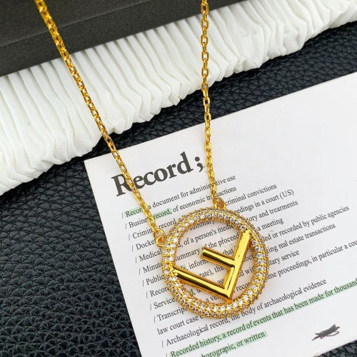 Fendi Necklaces #1182904 $36.00 USD, Wholesale Replica Fendi Necklaces