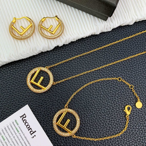 Replica Fendi Jewelry Set For Women #1182905 $85.00 USD for Wholesale