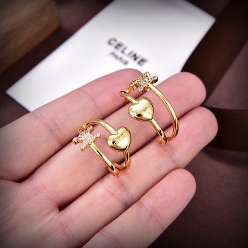 Replica Celine Earrings For Women #1182991 $29.00 USD for Wholesale