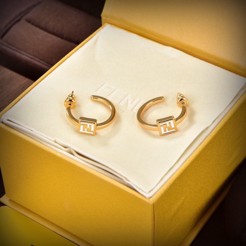Fendi Earrings For Women #1183035 $27.00 USD, Wholesale Replica Fendi Earrings