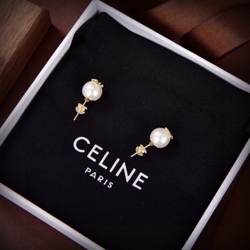 Replica Celine Earrings For Women #1183092 $25.00 USD for Wholesale