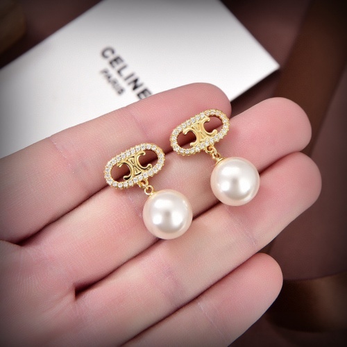 Replica Celine Earrings For Women #1183100 $29.00 USD for Wholesale