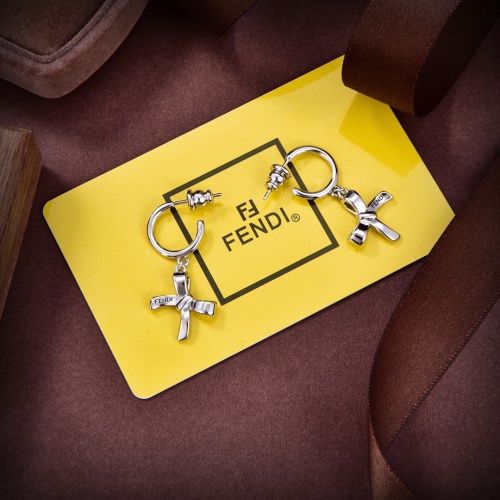 Replica Fendi Earrings For Women #1183129 $27.00 USD for Wholesale