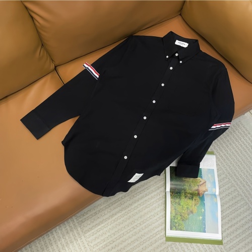 Thom Browne TB Shirts Long Sleeved For Unisex #1183219 $52.00 USD, Wholesale Replica Thom Browne TB Shirts