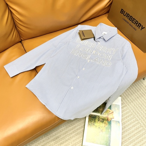 Burberry Shirts Long Sleeved For Unisex #1183226 $56.00 USD, Wholesale Replica Burberry Shirts
