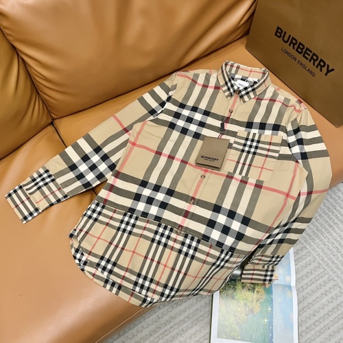 Burberry Shirts Long Sleeved For Unisex #1183235 $64.00 USD, Wholesale Replica Burberry Shirts