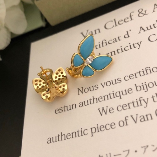 Replica Van Cleef & Arpels Earrings For Women #1183238 $34.00 USD for Wholesale