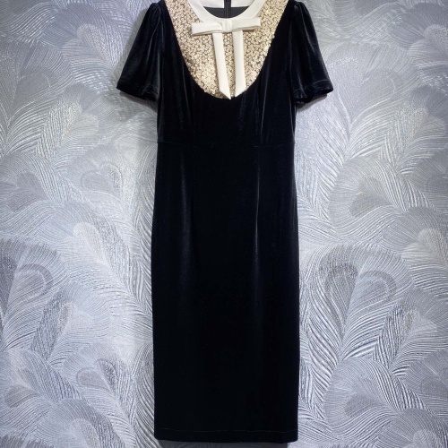 Valentino Dresses Short Sleeved For Women #1183259 $118.00 USD, Wholesale Replica Valentino Dresses
