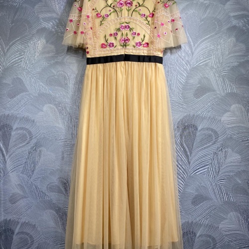 Replica Valentino Dresses Short Sleeved For Women #1183268 $128.00 USD for Wholesale