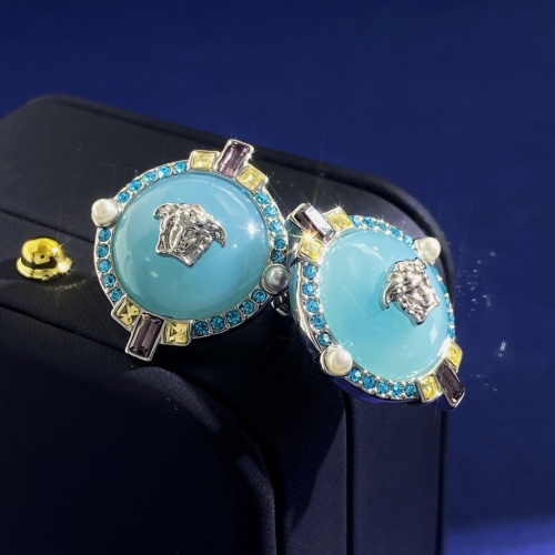 Replica Versace Earrings For Women #1183291 $29.00 USD for Wholesale