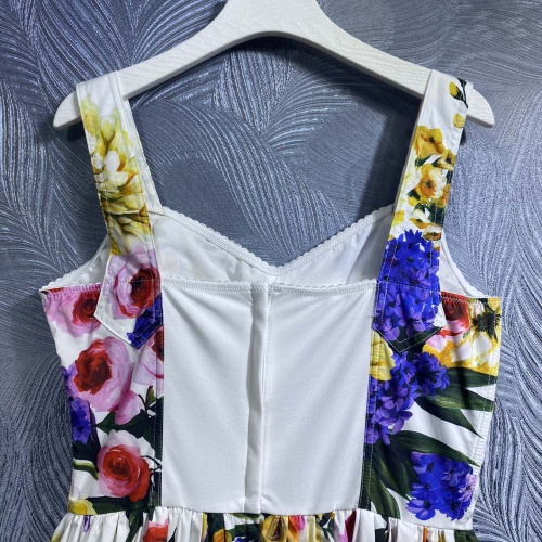 Replica Dolce & Gabbana Dresses Sleeveless For Women #1183330 $130.00 USD for Wholesale