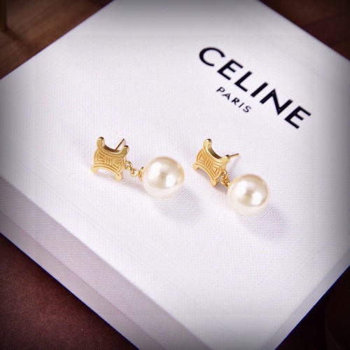 Replica Celine Earrings For Women #1183354 $27.00 USD for Wholesale