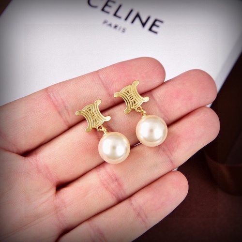 Replica Celine Earrings For Women #1183354 $27.00 USD for Wholesale
