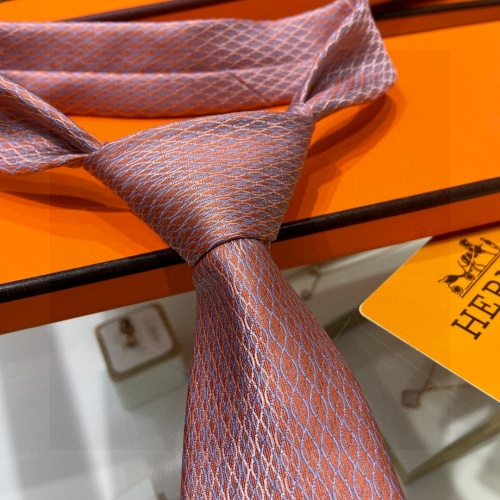 Replica Hermes Necktie For Men #1183389 $40.00 USD for Wholesale