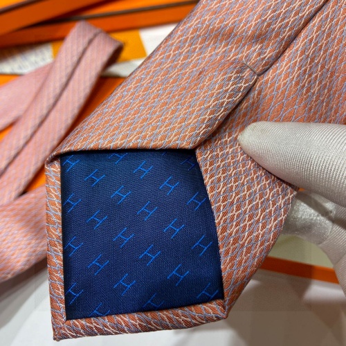 Replica Hermes Necktie For Men #1183389 $40.00 USD for Wholesale